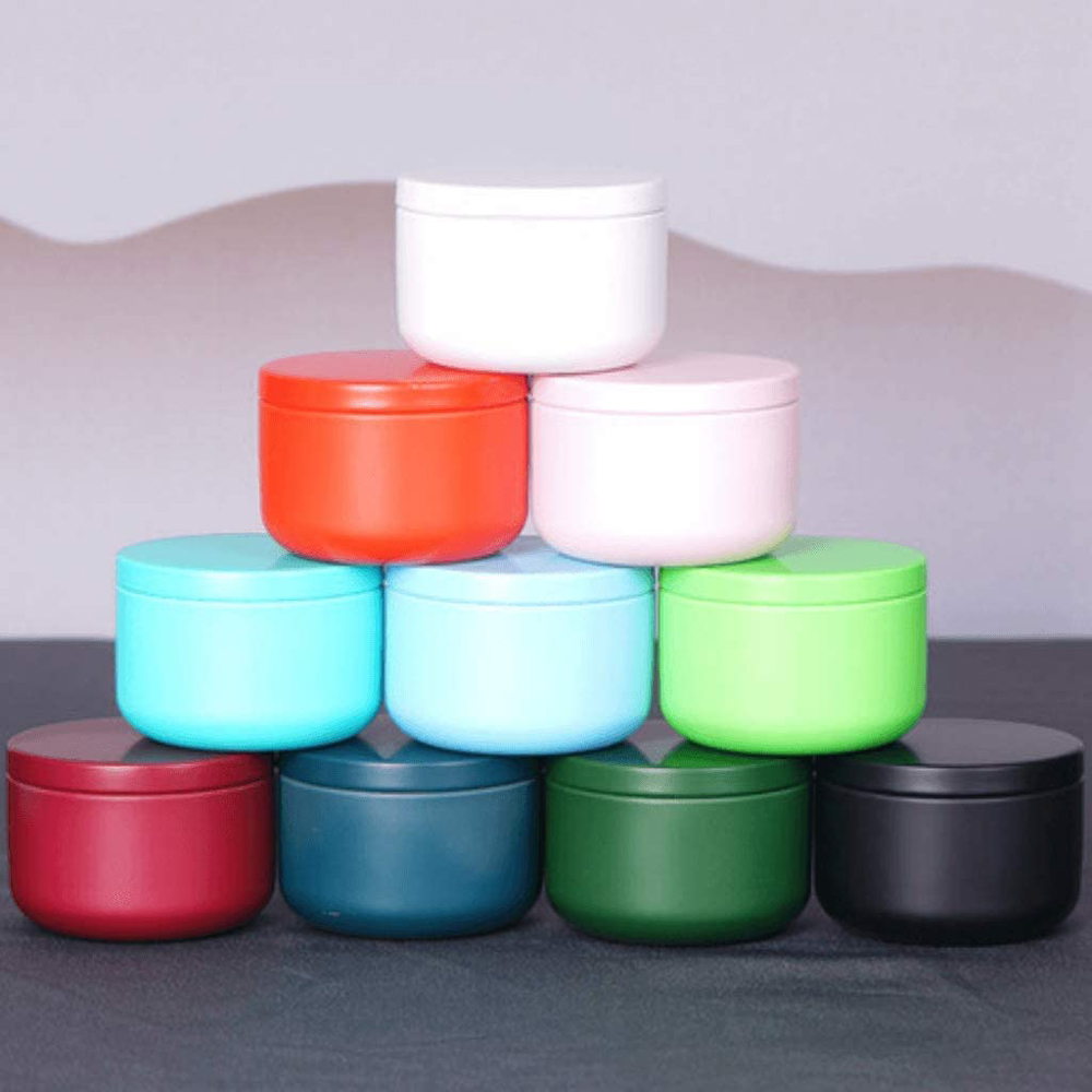 Tin Container Lid - Lattina da tè con coperchi ermetici