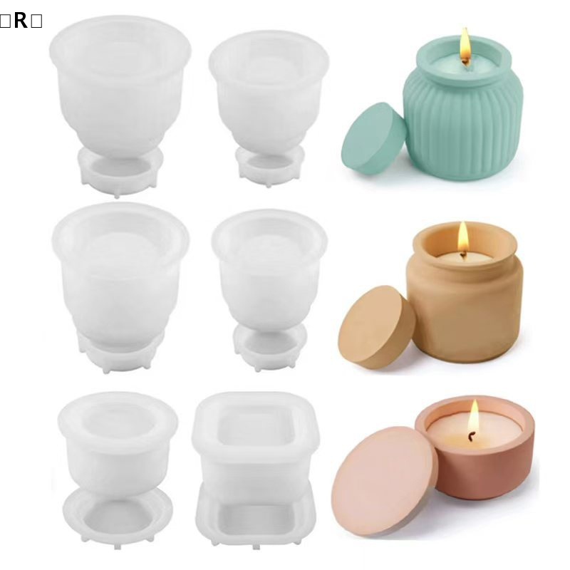 maveraRzis1set Stampo in silic - Candle Making Jars With Lids recensione e prezzo