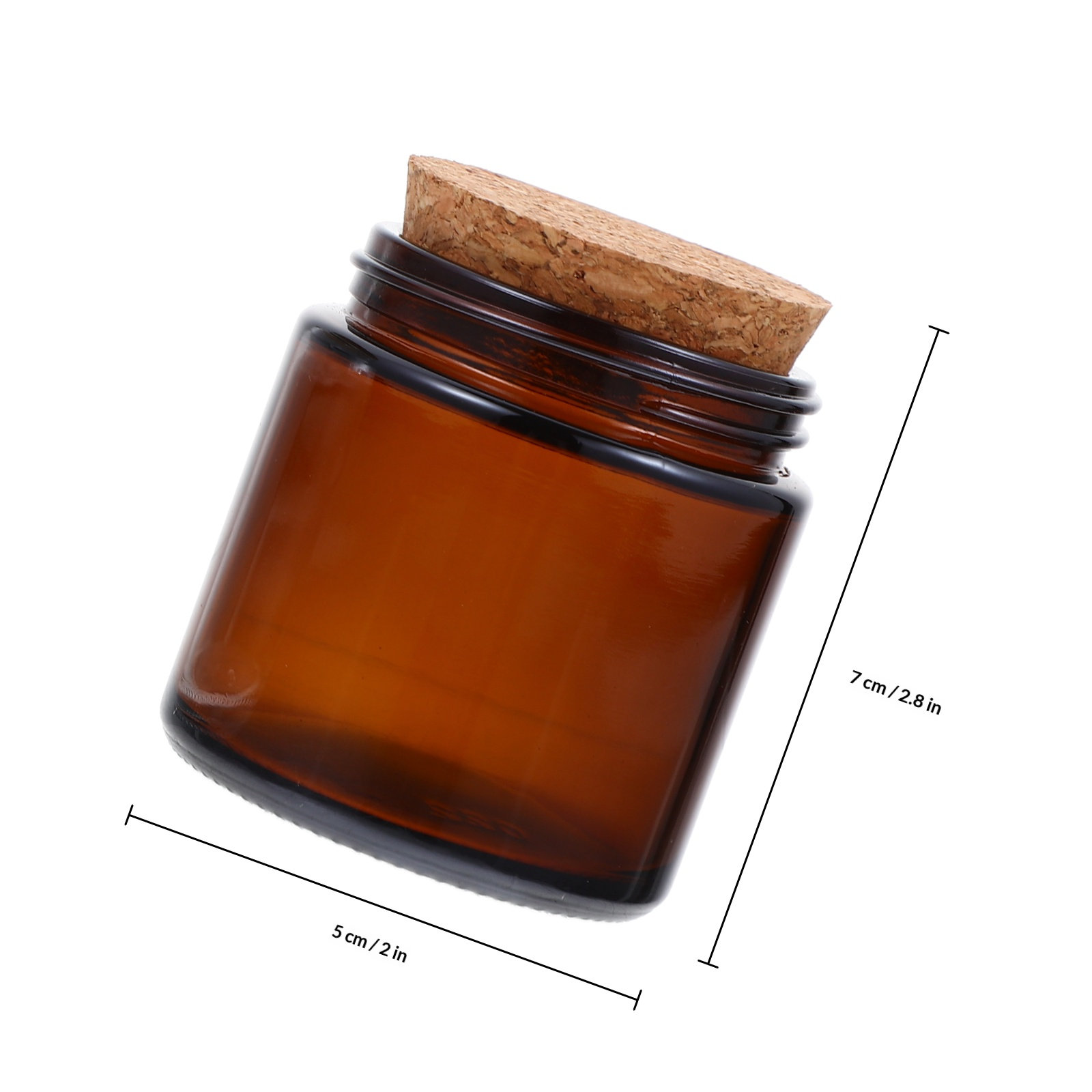 Set da 4 barattoli di vetro sp - Candle Making Jars With Lids recensione e prezzo