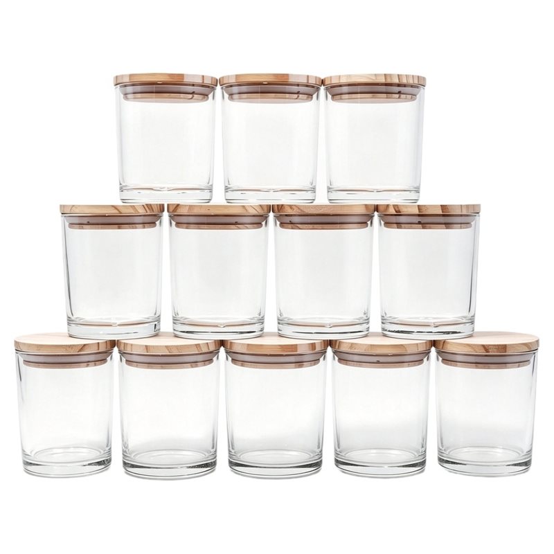 ABRU – Set da 12 barattoli per - Candle Making Jars With Lids recensione e prezzo